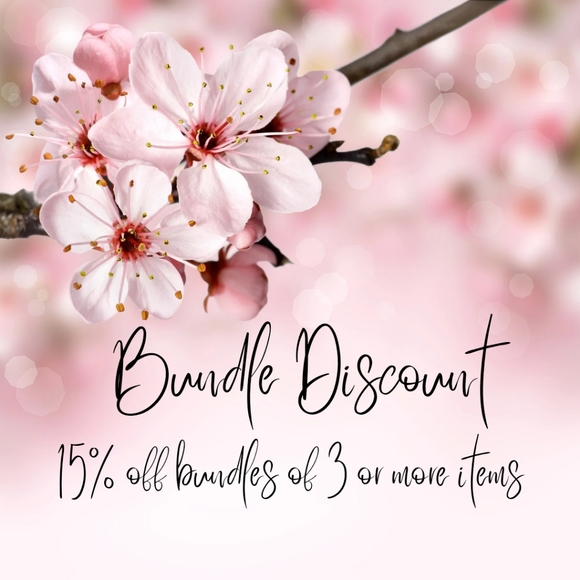 Bundle 3 or more items to receive 15% off your purchase - Picture 3 of 3